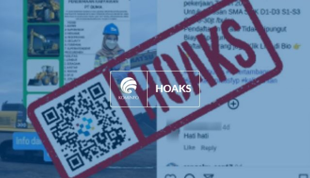 [HOAKS] Tautan Pendaftaran Lowongan Kerja BUMA International Group